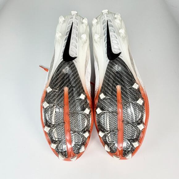 Nike Vapor Untouchable Pro 3 Football Cleats White Orange Hyper AO3021-118 13 - Picture 8 of 13